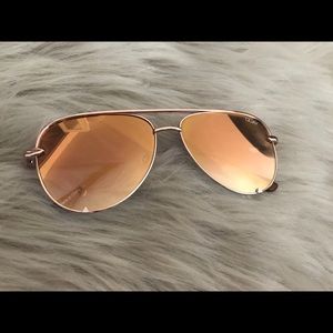 Quay: High-Key MINI Gold Aviators